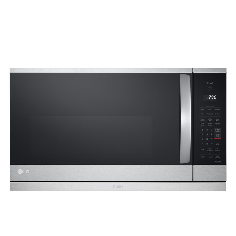 Black chrome store microwave